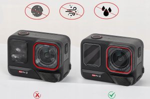 Osłona na obiektyw SunnyLife Zestaw Osłon 6x Osłona na Obiektyw + 2x Ekran LCD Kamera Insta360 ACE PRO 2 / BHM917 8