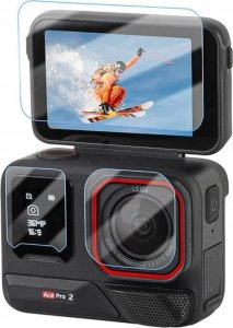 Osłona na obiektyw SunnyLife Zestaw Osłon 6x Osłona na Obiektyw + 2x Ekran LCD Kamera Insta360 ACE PRO 2 / BHM917 10