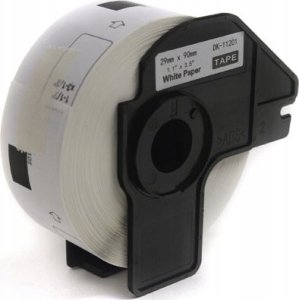 Taśma JetWorld Czarny na Białym Zamiennik Brother 9mm x 8m M-K221 (M-K221BZ, MK221, MK-221) (termotransferowa, nielaminowana) 1