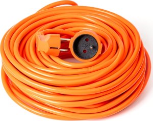 Kabel przedłużacz 230V 30m 16A pomarańczowy PLATINET (46089) 2