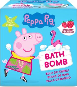 KIDS Kula musująca 165g Świnka Peppa malina 1