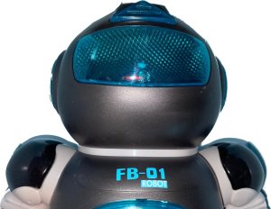 Robot czarny sterowany zegarkiem 3