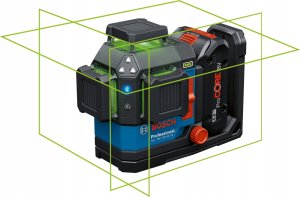 Bosch Laser krzyżowy GLL 18V-120-33 CG + 1x4.0Ah zielony 35 m 2