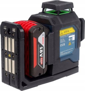 Bosch Laser krzyżowy GLL 18V-120-33 CG + 1x4.0Ah zielony 35 m 10