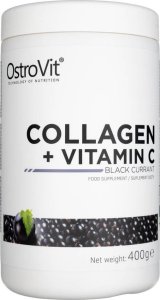 OstroVit Collagen + Vitamin C, czarna porzeczka, 400g 1