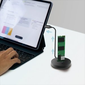 LogiLink QP0032 Festplatten-Dockingstation Anzahl Festplatten max. 1 x 2