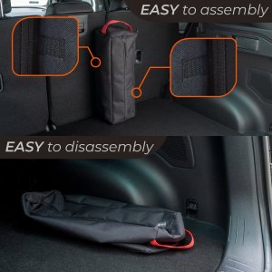 Torba VOGO jamnik  do bagażnika, montowana na rzep 42x13x13 cm 7