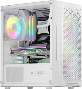 Komputer Netcom BIAŁY GAMINGOWY KOMPUTER DO GIER RYZEN 5 3600 16GB RTX 3050 SSD 1TB W11 3xRGB 3
