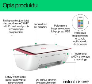Urządzenie wielofunkcyjne HP DeskJet 2823e (588R6B) 4