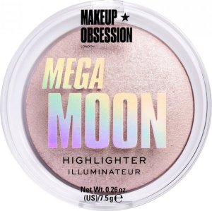 Makeup Revolution, Obsession Mega Moon, Illuminating, Blush Highlighter Compact, 1 Shade, 7.5 g For Women 1