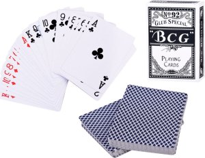 Zestaw Gra karciana 2w1 Poker i BlackJack Żetony + karty + plansza GR0706 12