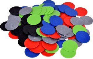 Zestaw Gra karciana 2w1 Poker i BlackJack Żetony + karty + plansza GR0706 4