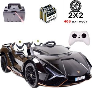 ORYGINALNE LAMBORGHINI SIAN NA AKUMULATOR, WERSJA Z MIEJSCEM DLA RODZICA/QLS6988 3