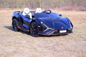 ORYGINALNE LAMBORGHINI SIAN NA AKUMULATOR, WERSJA Z MIEJSCEM DLA RODZICA/QLS6988 7