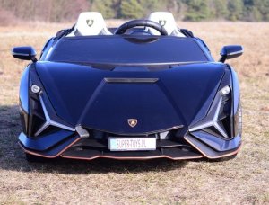 ORYGINALNE LAMBORGHINI SIAN NA AKUMULATOR, WERSJA Z MIEJSCEM DLA RODZICA/QLS6988 9