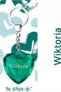 Brelok serce Wiktoria 1
