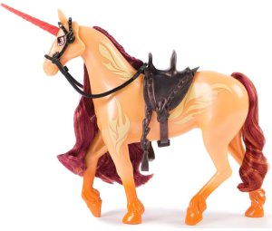 Figurka Spin Master Unicorn Academy - Jednorożec Cinder + akcesoria jeździeckie 1