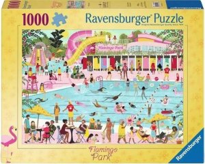 Ravensburger Puzzle Park Flamingo 1000 elementów 1