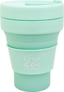 COOLPACK - KUBEK SILIKONOWY - 355 ml - PASTEL / POWDER MINT 1