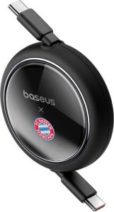 Kabel USB Baseus USB-C - USB-C 0.35 m Czarny (P10364500113-Z2) 3