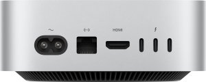 APPLE Mac Mini Z1CF M4 10C CPU/10C GPU/16C N.E. 24GB 256GB SSD Gbit Eth DE Silber 1