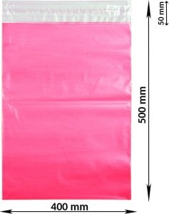 Foliopaki Kurierskie Różowe B3 400x500mm - 500 szt. 13