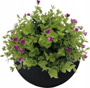 Doniczka plastikowa 30x13,2cm Misa czarna dekoracyjna 1