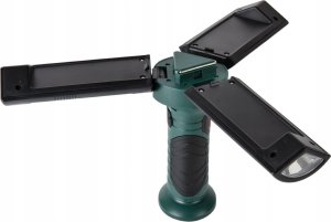 Akumulatorowa lampa robocza LED 600 lm Rozkładana z magnesem 2200mAh czarna 2