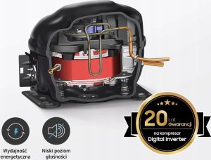 SAMSUNG LODÓWKA RB38C604DSA 9