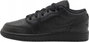 Air Jordan 1 Low GS 553560-093 Czarne 37,5 1