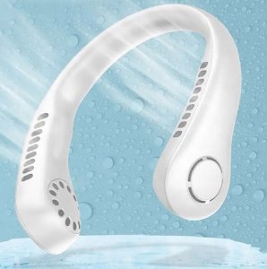 AG921B Przenośny wentylator na szyję      rózowy 3