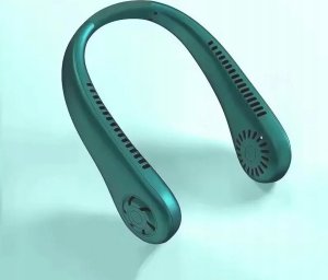 AG921A Przenośny wentylator na szyję      zielony 2