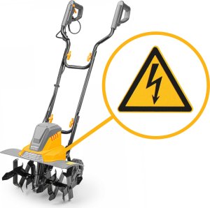 GLEBOGRYZARKA ELEKTRYCZNA KULTYWATOR DO ZIEMI GLEBY MOCNA 2000W 450mm 11