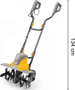 GLEBOGRYZARKA ELEKTRYCZNA KULTYWATOR DO ZIEMI GLEBY MOCNA 2000W 450mm 13