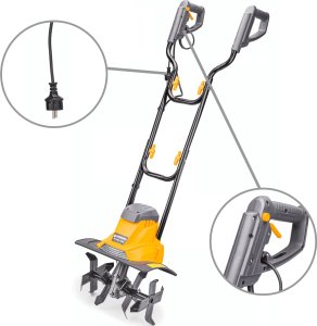 GLEBOGRYZARKA ELEKTRYCZNA KULTYWATOR DO ZIEMI MOC 1700W 360mm 8