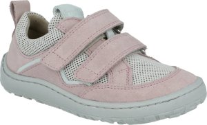 Półbuty wiosenne barefoot Froddo G31300260-11 skórzane półbuty na rzep dla dziewczynki barefoot base 26 1