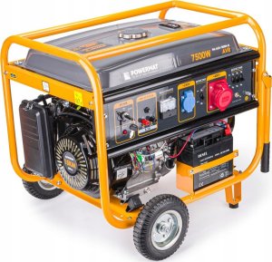 Agregat PRĄDOTWÓRCZY Generator 7500W 230V 400V AVR Powermat PM-AGR-7500M-EL 3