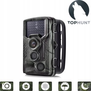 Kamera Leśna IR 850nm TOPHUNT Fotopułapka Myśliwska FHD Polskie Menu 16Mpx 12