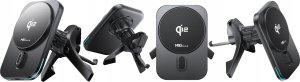 UCHWYT SAMOCHODOWY NA TELEFON MagSafe QI2 ŁADOWARKA BEZPRZEWODOWA do iPhone 8