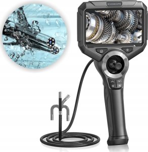 Kamera Inspekcyjna RUCHOMA GŁOWICA 720 Endoskop Boroskop IP67 Warsztatowa 6