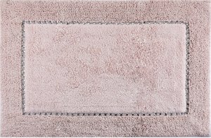 Dywanik łazienkowy bawełniany z kryształkami CHIC 50X70 różowy 1