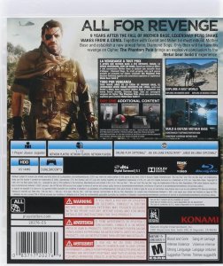 Metal Gear Solid V: The Phantom Pain Import (PS3) 2