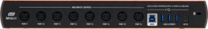 Interfejs ESI M8U eX MIDI USB 3.0 z 16 Portami Diody LED Nowy 4