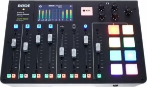 Rode Rodecaster Pro Zestaw do Podcastów Mikrofon Dynamiczny Słuchawki AKG 7