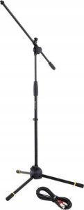 Mikrofon Shure SM58 - zestaw 3 sztuk + statywy i kable XLR 4