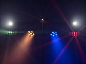 Zestaw Oświetleniowy Eurolite LED KLS Laser Bar Pro FX DMX 4w1Nowy 7