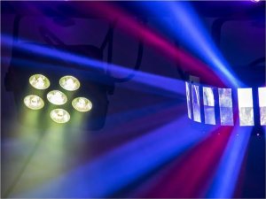 Zestaw Oświetleniowy Eurolite LED KLS Laser Bar Pro FX DMX 4w1Nowy 8