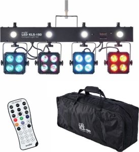 Zestaw Oświetleniowy Eurolite LED KLS-180 Kompakt RGBW 4Punkty+4Stroboskopy 1