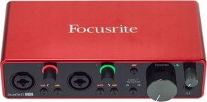 Focusrite Scarlett 2i2 3rd NT1-A Zestaw Studyjny Mikrofon Interfejs USB2.0 2