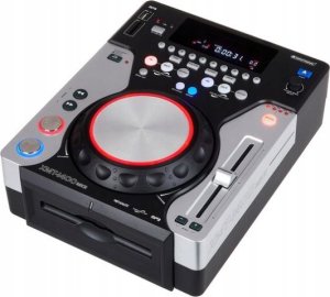 Omnitronic XMT-1400 MK2 Stołowy Odtwarzacz CD/MP3 z USB SD i funkcjami DJ 1